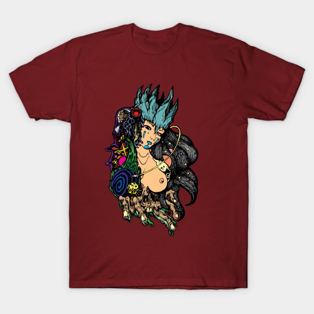 jordan oliver x olive knight collab T-Shirt by Jordan Oliver Art